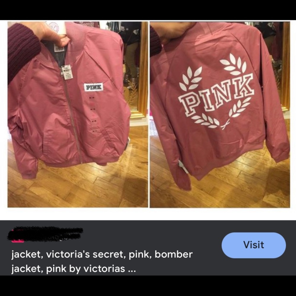 Pink Bomber Jacket
